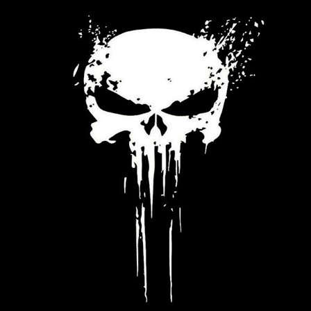 Reflekterende kranie-klistermærke Motorcykelklistermærker Vandtæt solbeskyttelse Universelt bildekorationstilbehør til motorcykel| |