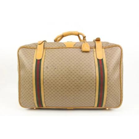 Gucci Vintage Pre-owned Weekend Tass , Beige , unisex , Maat: ONE Size Vintage Tassen