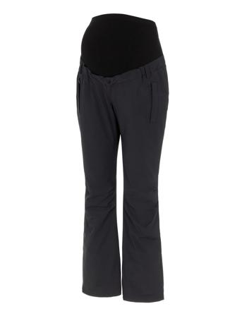Mlbella Padded Pant A. Bukser Med Rette Ben Svart Mamalicious
