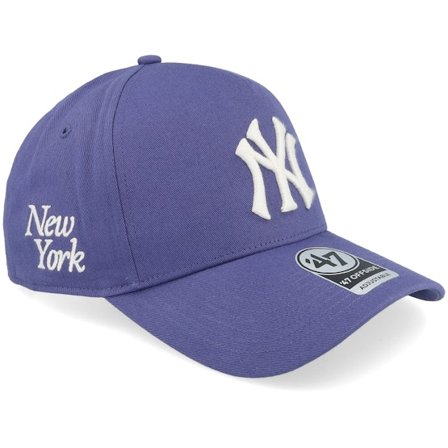 47 Brand - MLB Purple adjustable Czapka Z Daszkiem - New York Yankees MLB 47 Offside Dt Deep Space A-frame Adjustable @ Hatstore