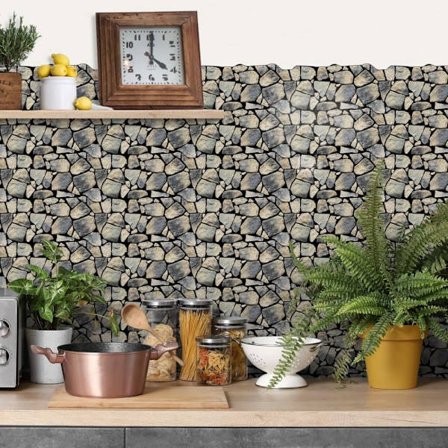 6/12/18/24 stk. Miljøvennlige fliseklistremerker selvklebende veggdekor for kjøkken bad bar_OF