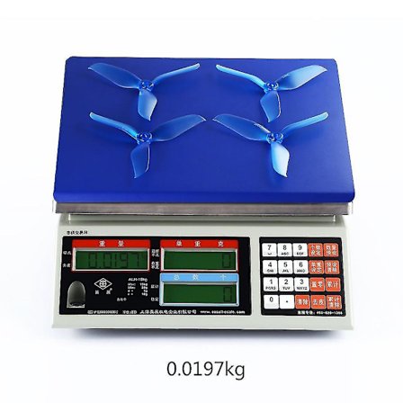 5045 3-lapainen kilpa-potkuri 5,0 mm reiällä FPV-kilpa-ajoon