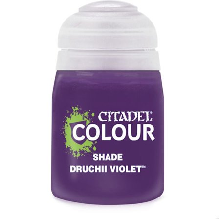 Maleri - GAMES WORKSHOP - Citadel Shade Druchii - Violet - 18 ml - Mat Finish
