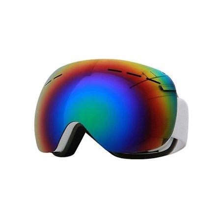 1 Sett Snø Skibriller Dobbelt Lag UV-beskyttelse Justerbar Stropp Vinter Anti-dugg Snø Skibriller For Utendørs