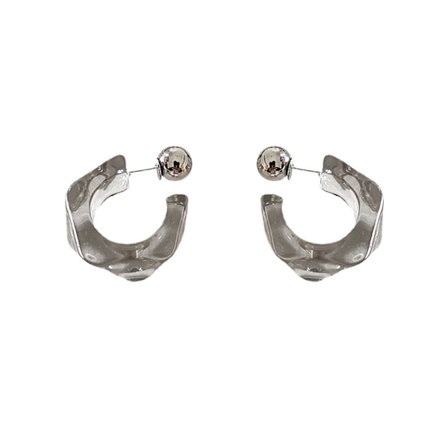 Vintage gennemsigtige akryl øreringe mode temperament simpl