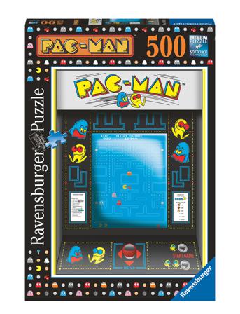 Pac-Man: At 500P Toys Puzzles And Games Puzzles Classic Puzzles Monivärinen/Kuvioitu Ravensburger
