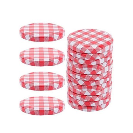 Vanlig burk 6,5x6,5 cm 40 bred öppning skruvlock syltburk metallflaskkork