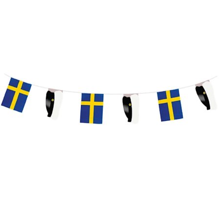 Flagguirlande Student - Guirlande / Flag - Sverige