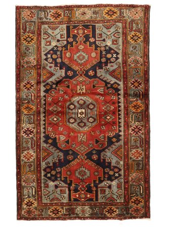 129X205 Tapis D'orient Hamadan (Laine, )