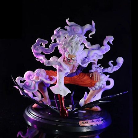 Ny One Piece Luffy Gear 5 Anime Figur Solgud Nikka Pvc Action Figur Statue Samlerobjekt Model Dukke Legetøj Til Børn Gave
