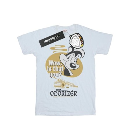 Looney Tunes Odorizer Pepe Le Pew Bomull T-shirt L Vit