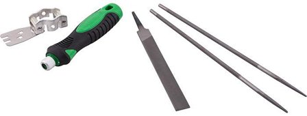 HiKOKI 62991203 Viilasarja teräketjulle 0,325", Puutarhakoneet