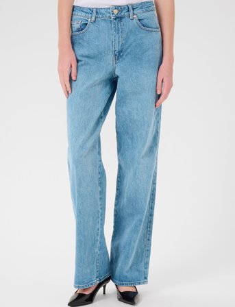 Gestuz Zolinagz Hw Wide Jeans Noos - Blue - 30