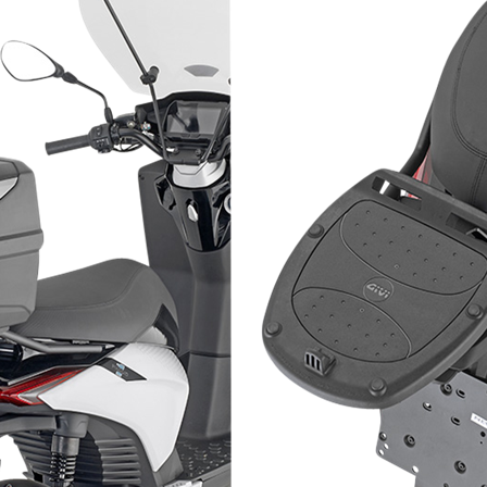 Gepäckträger Topbox Givi Scooter SR Monolock - Piaggio Piaggio 1 FCW 2023-2023