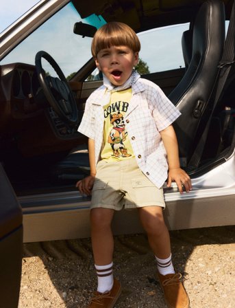 name it Nmmhalom Nreg Ss Shirt Box - White - 104