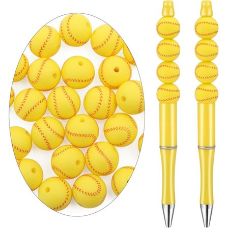 50 kpl silikonikuulia kynille, urheilu silikonikuulia irtotavarana pallon muotoisia, sopivat avaimenperien, rannekorujen, kaulakorujen, korujen tee-se