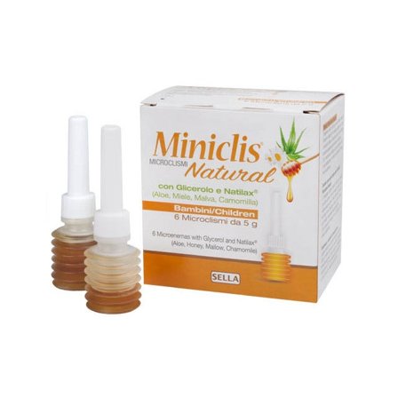 Miniclis Natural Bambini 6 Pezzi