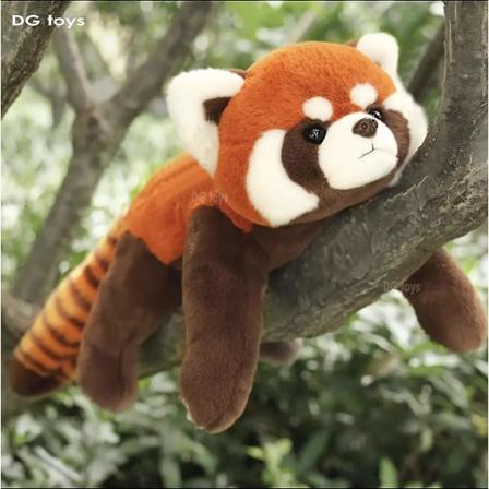 45cm Elävä Punainen Panda Pehmolelut Pesukarhu Pehmolelu Söpö Panda Pehmolelu Lahja Lapsille Tyttöystävälle Syntymäpäivä Poika Joululahja [LGL]
