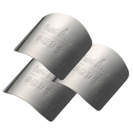 3-Pack - Fingerskydd - Grönsaker / Kött