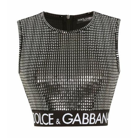 Dolce & Gabbana Sleeveless Tops Grå, Dame