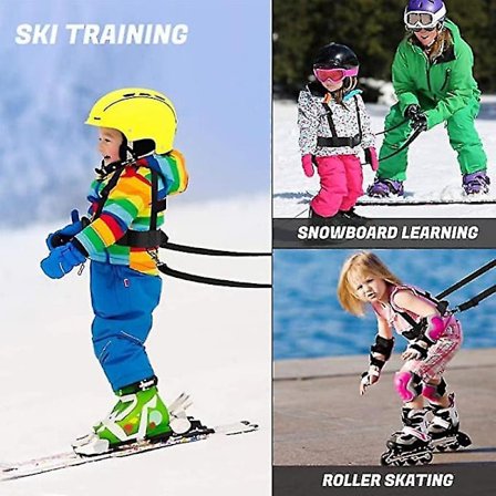Black Friday-tilbud: Overraskende Ski-treningssele for barn - Sikkerhetsrekke, Ski-falltreningsbelte (FMY)