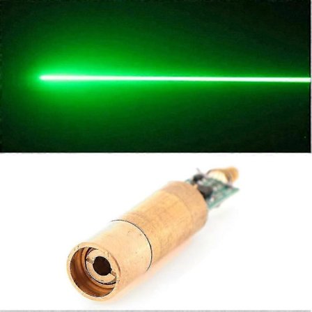 532nm 30~50mw Grønn Punkt Laser Modul Laserdiode Lys Fri Driver
