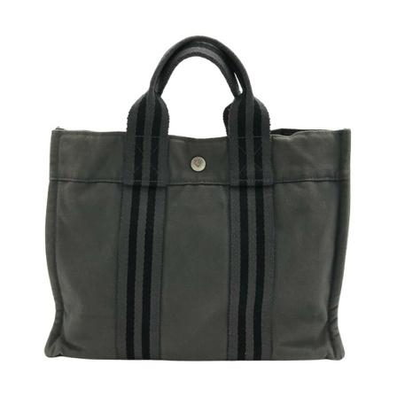 Hermès Vintage, Pre-owned Shopper Bag Grijs, Dames, Maat:ONE Size