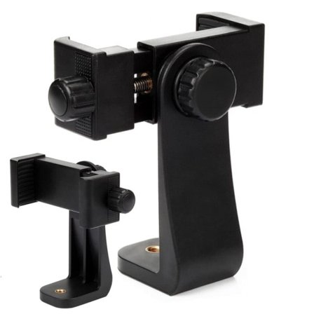 Mobil telefon klipp 360 grader roterende med alle 1/4 skrue mobil holder stativ feste skrivebord stativ adapter