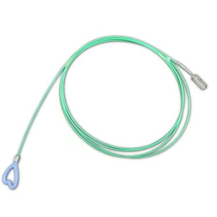 Fleksibelt bilavløpsrenseverktøy med børste for soltak, drivstofftankavløp