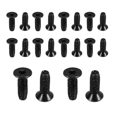 Torx Skruvar Bultar för Jeep Wrangler CJ YJ LJ TJ 1976-2006, Ersättning för Dörrar, Vindruta, Störtbåge