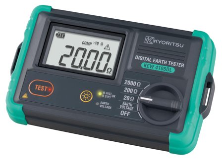 Elma K 4105DL Jordmodstandsmåler, Måleinstrument