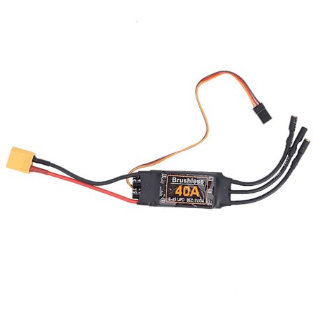 40A børsteløs ESC fartskontroller med 5V/3A BEC-utgang for RC-dronefly