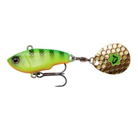 Savage Gear Fat Tail Spin 8cm, 24g Sinking - Firetiger