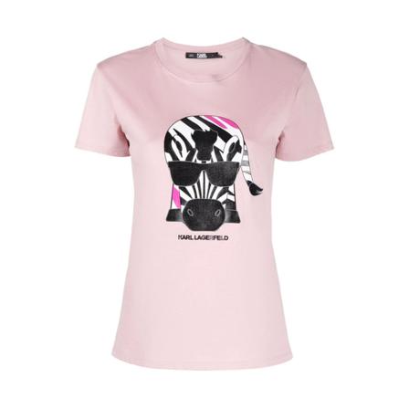 Karl Lagerfeld T-shirt Pink, Dame T-shirts