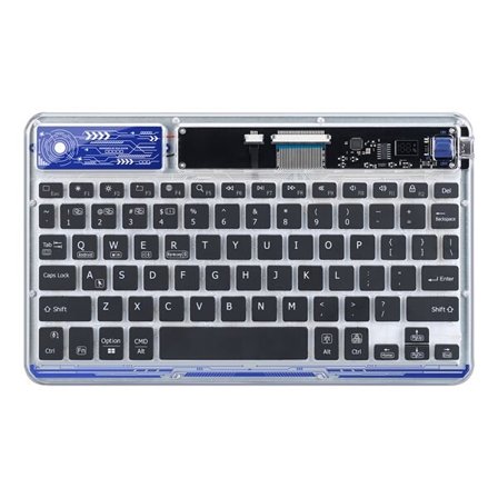 Dux Ducis Keyboard (CK Series) Trådløst til bærbar computer / tablet / telefon - Transparent
