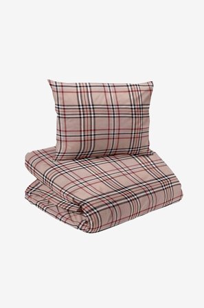 Redlunds - Cervinia flanell 2-d bädd - Beige - Påslakanset - 150X210 - Från Homeroom