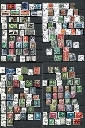 Tyskland - Samling i 1 indstiksbog