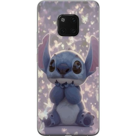 Kompatibelt Mobilskal till Huawei Huawei Mate 20 Pro Stitch söt kawaii fjärilar ljus magisk Disney
