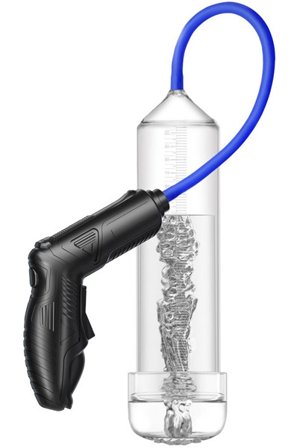 Automatic Pistol-Grip Penis Masturbator Pump - Woome.pl