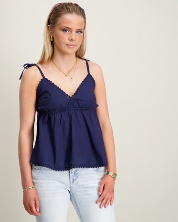 RYVLS Serena Top Blå Toppe/Bluser Pige - Kids Brand Store