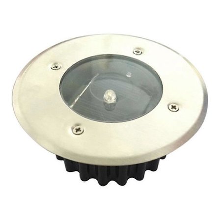 Nedgravde lys Gulv Terrasse Utendørs Hage LED Solcellelampe