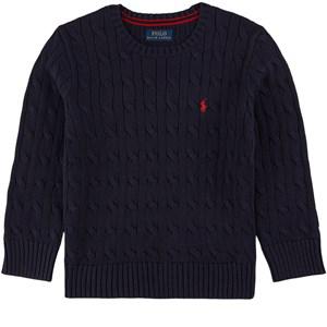 Kids - Ralph Lauren Branded Knit Sweater Navy 7 Years - Jumpers and knitwear - 7 years - Navy - Junge