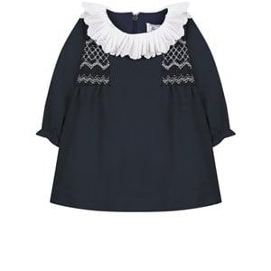 Tartine et Chocolat Embroidered Dress Marine 6 Months - Dresses - 6 months - Navy