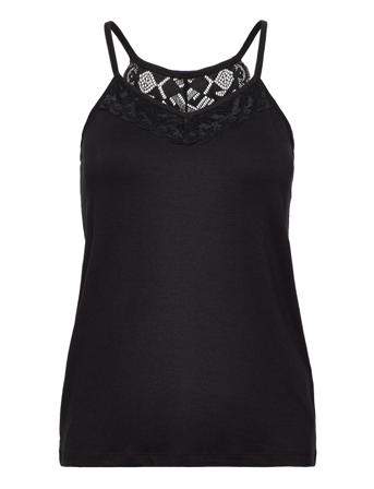 Crtrulla Jersey Top Black Cream