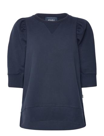 Anette Sweater Sweatshirt Trøje Blå Ella&il
