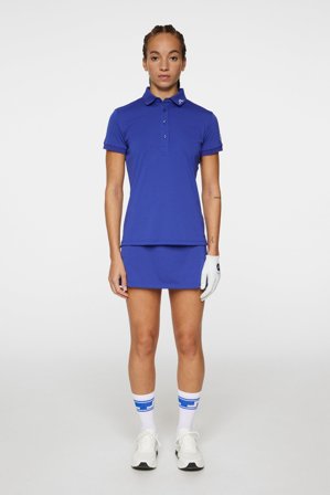 J.Lindeberg - Golf - Tour Tech Polo - Blue - Woman - S