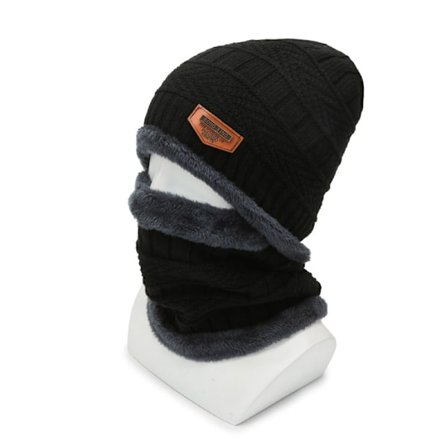 Höst- och vintermössor och haklappar, herrars utomhusridning öronmuffar och velve