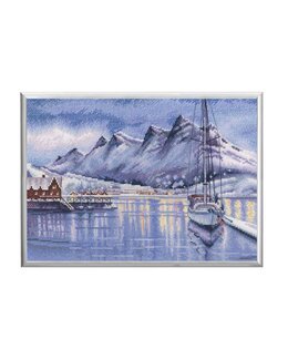 Broderikit Billede Bodos Havn - RTO