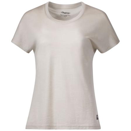 Bergans Women's Urban Wool Tee Women short-sleeved sweaters Beige XS