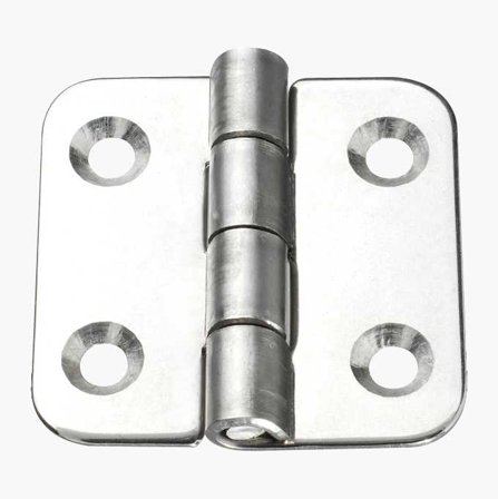 Biltema - Hengsel rustfri 40 x 40 mm 2 stk.